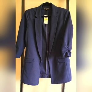 INC medium navy blazer